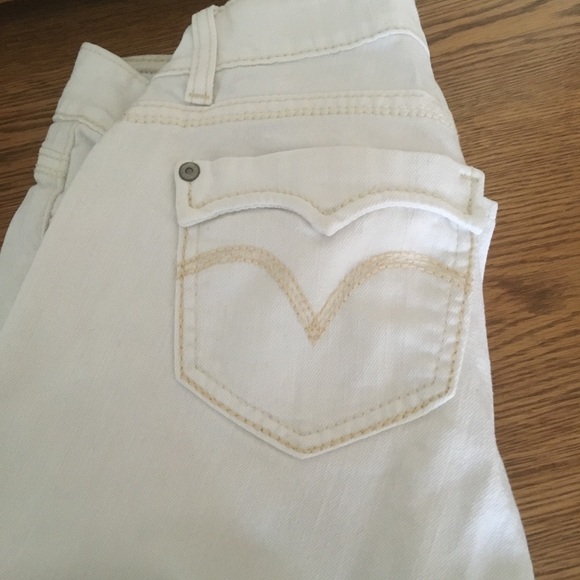 Levi's Denim - Women’s Levi 529 Curvy Straight Jeans white